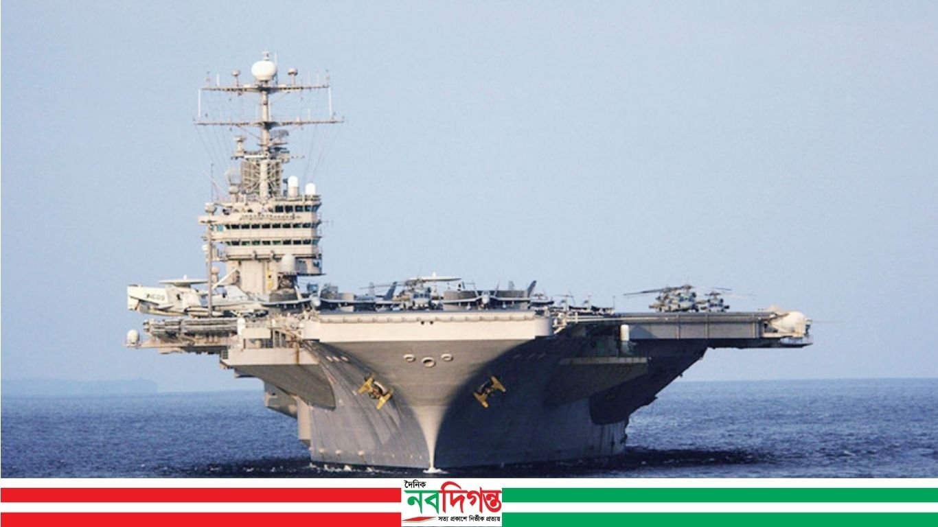 মধ্যপ্রাচ্যে এয়ারক্রাফট ক্যারিয়ার যুদ্ধজাহাজ পাঠাচ্ছে যুক্তরাষ্ট্র