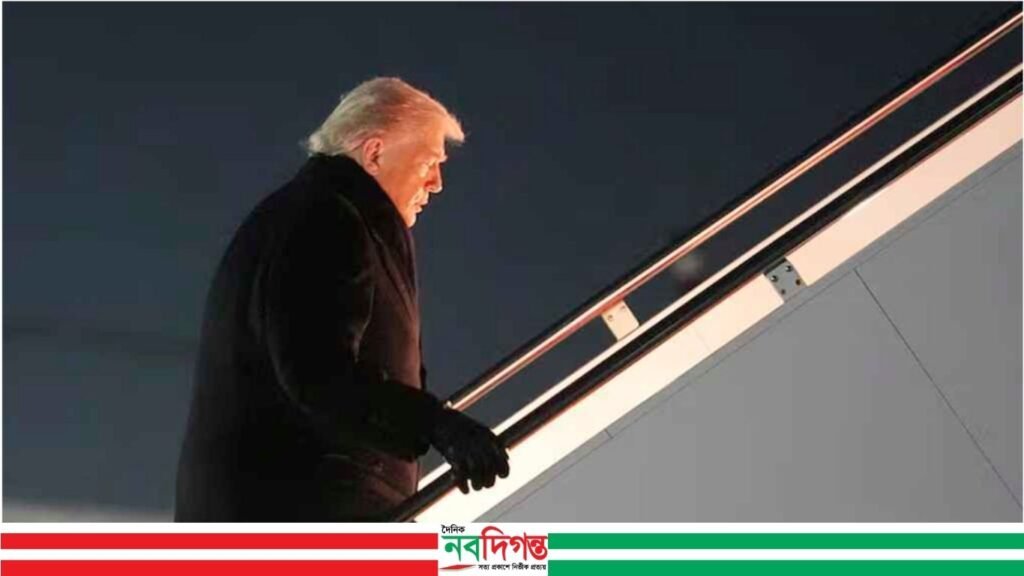 ডোনাল্ড ট্রাম্পকে বহনকারী বিমান যান্ত্রিক ত্রুটির কবলে