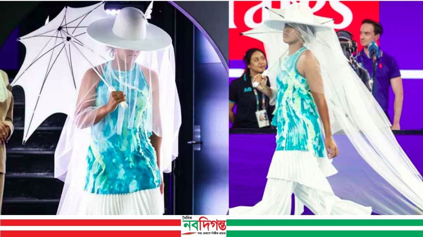 অস্ট্রেলিয়ান ওপেনে যেভাবে নজর কাড়লেন ওসাকা