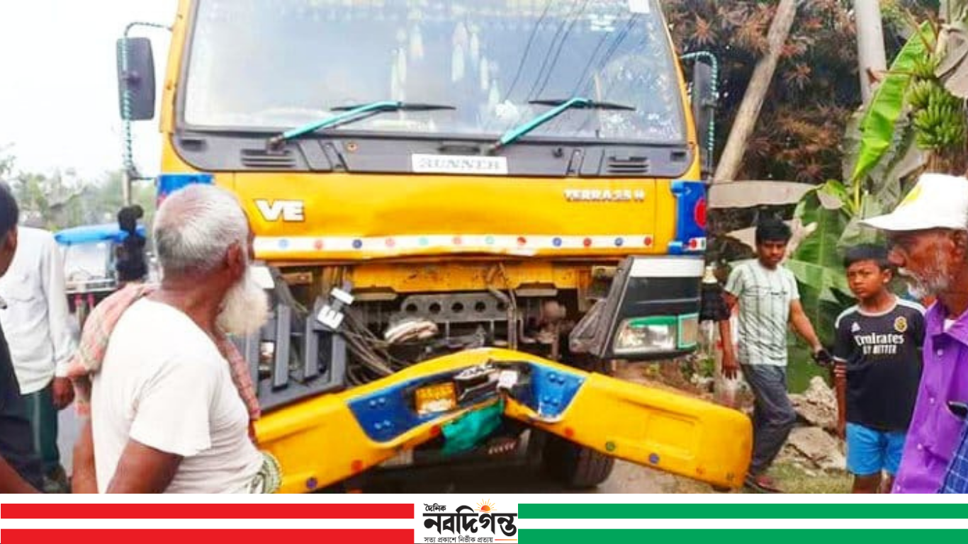 রাজবাড়ীতে ট্রাক-মোটরসাইকেল সংঘর্ষে নিহত ১