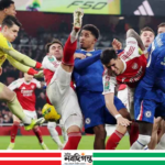 আর্সেনালের লন্ডন ডার্বি জয়,প্যালেসকে হারিয়ে শীর্ষ তিনে ম্যানইউ