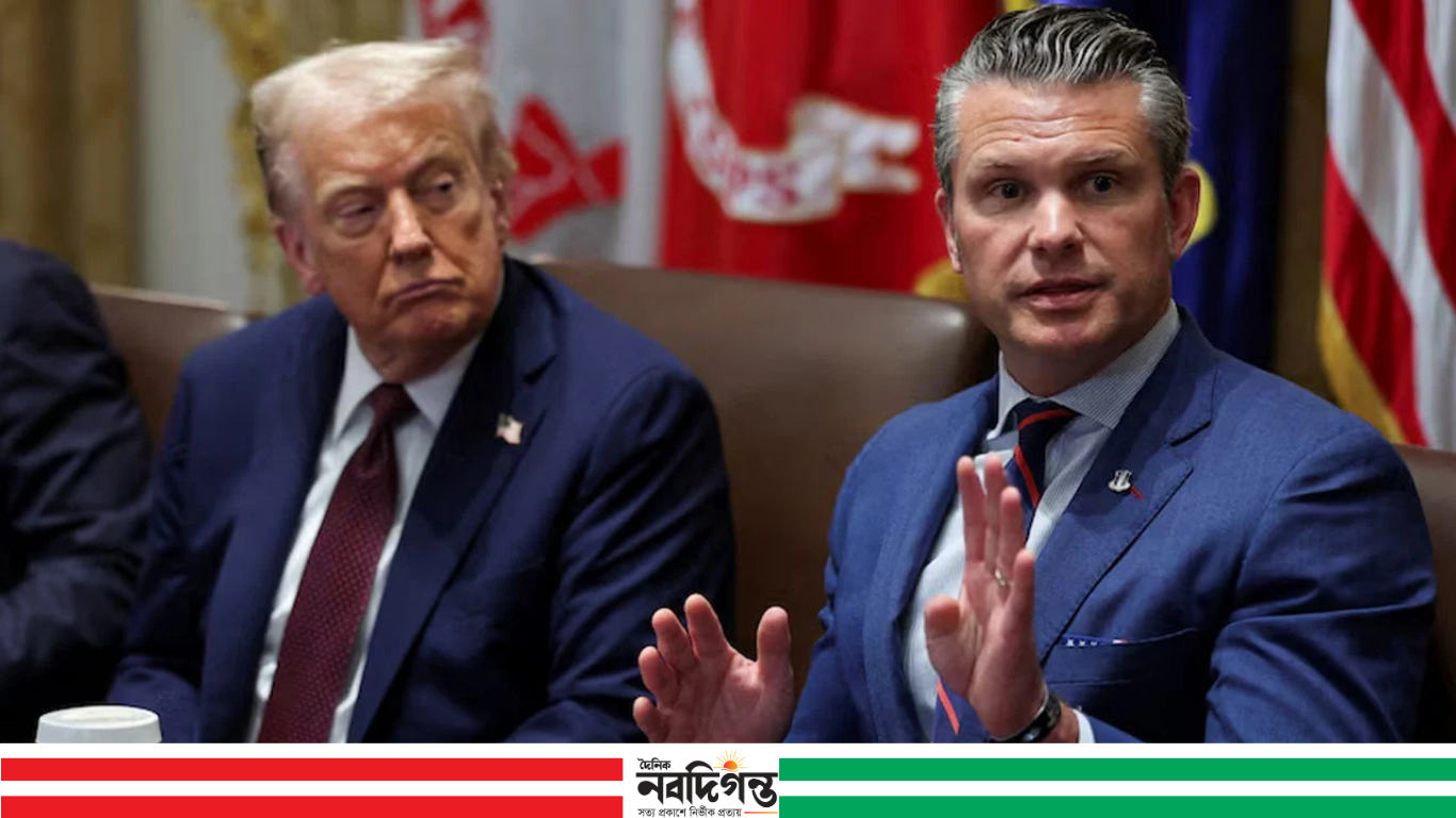 ট্রাম্প ইরান যুদ্ধে দায় চাপাতে চাইছেন প্রতিরক্ষামন্ত্রীর ওপর
