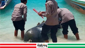 জেলের জালে ধরা পড়ল রহস্যময় ড্রোন