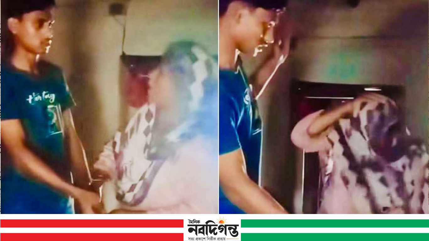 গেম আসক্তিতে মাকে নির্যাতন, ভিডিওতে তোলপাড়