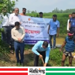 পাঁচবিবিতে খাল পুনঃখনন প্রকল্পের উদ্বোধন