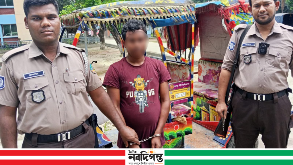 রংপুরে চুরি যাওয়া অটোরিকশা উদ্ধার, গ্রেফতার ১