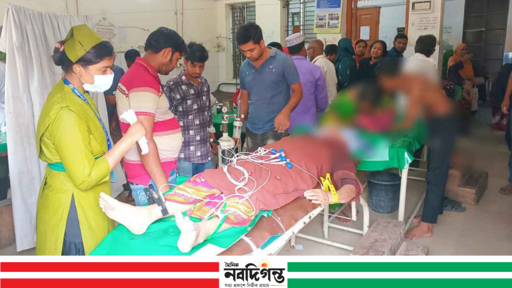 নড়াইলে পাম্প থেকে তেল নিয়ে বাড়ি ফেরার পথে কৃষাণীর মৃত্যু