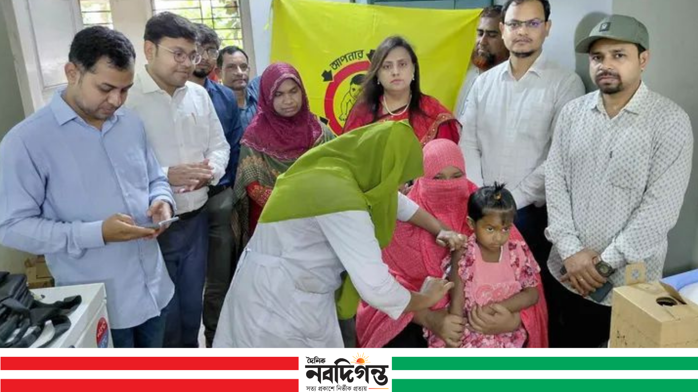 জয়পুরহাটের ক্ষেতলালে উদ্বোধন হলো হাম-রুবেলা টিকাদান ক্যাম্পেইন