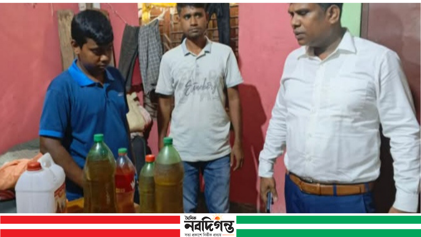 বোরহানউদ্দিনে অবৈধ পেট্রোল মজুত, অভিযান চালিয়ে জরিমানা