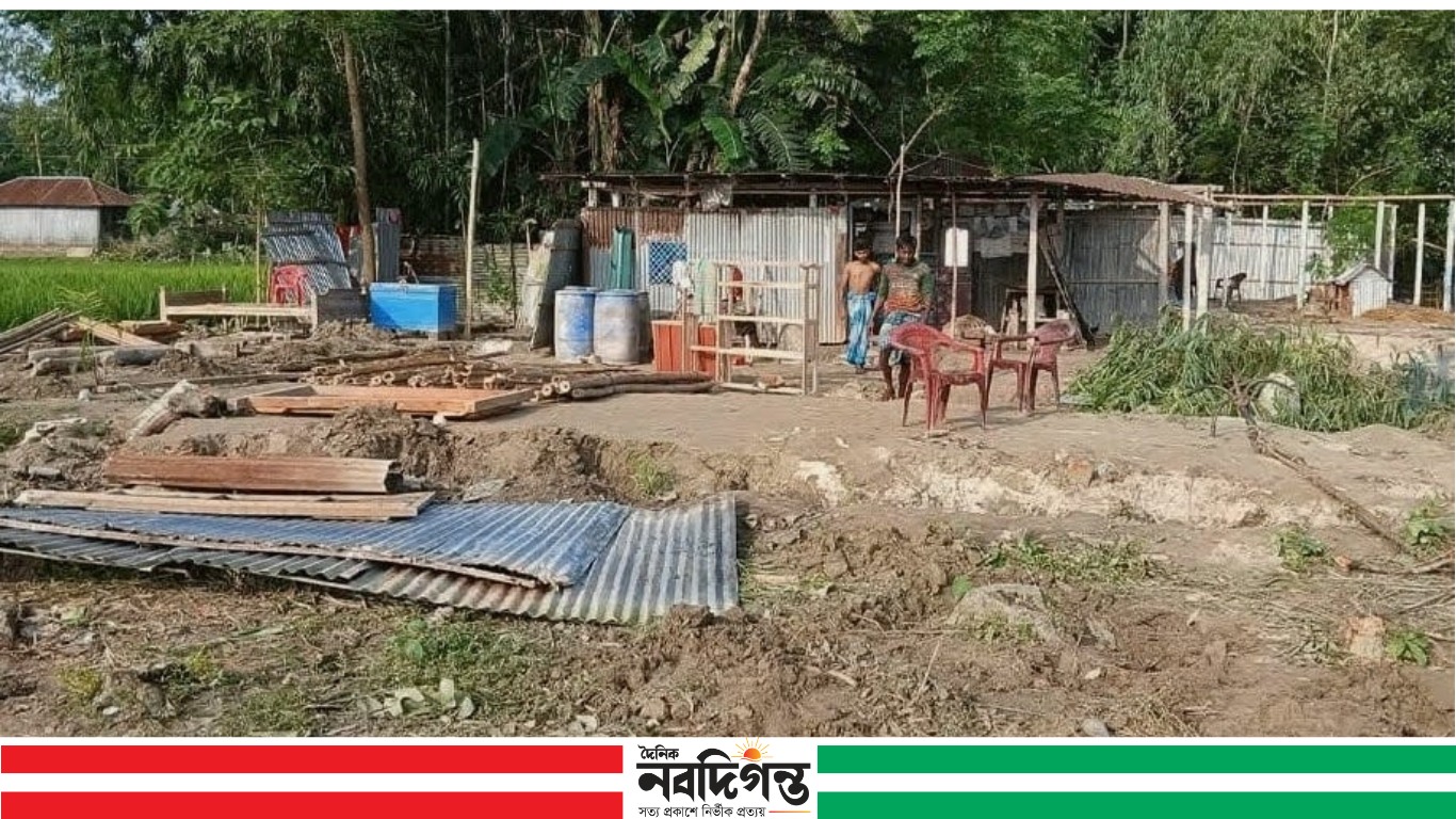 বর্ষার আগে আতঙ্কে কুড়িগ্রামের নদীপাড়, ভাঙনের হুমকিতে হাজারো পরিবার