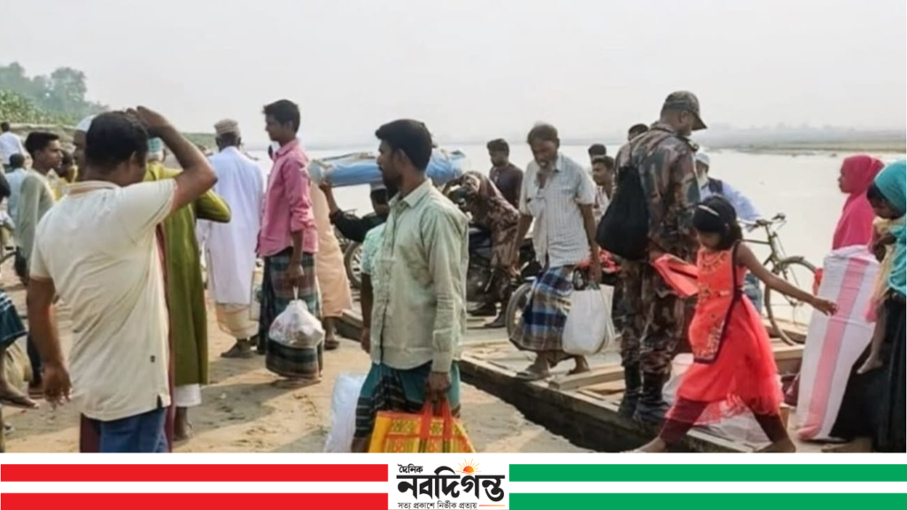 শালজোড়ে সেতুর অভাবে দুর্ভোগে হাজারো মানুষ, ৫০০ মিটার সেতুর দাবি