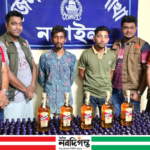 পৃথক অভিযানে ৩৯৮ বোতল ইসকাফ ও ৫ বোতল বিদেশি মদ সহ দুইজন গ্রেফতার