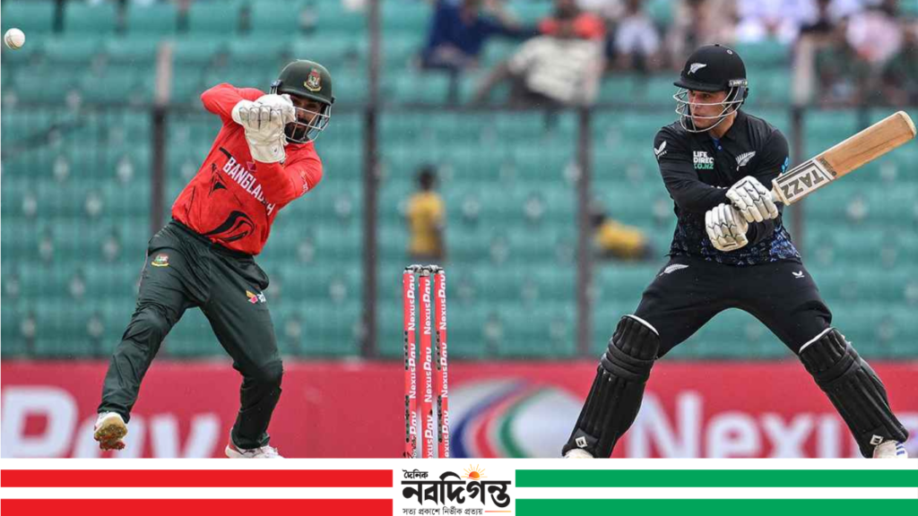 বাংলাদেশকে ১৮৩ রানের লক্ষ্য দিল নিউজিল্যান্ড