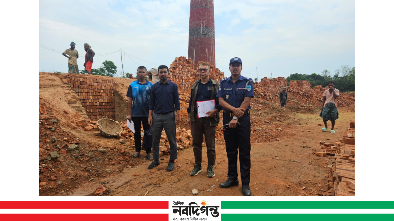 আলীকদমে অবৈধ ইটভাটায় অভিযান, ৬ লাখ টাকা জরিমানা