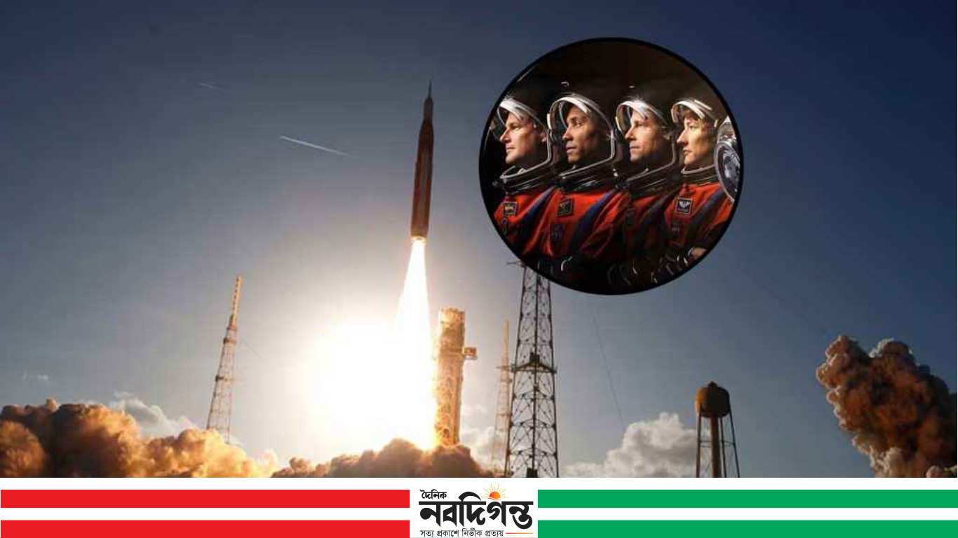 চাঁদের পথে নাসার ঐতিহাসিক যাত্রা শুরু, ৫০ বছরের পর নতুন অধ্যায়