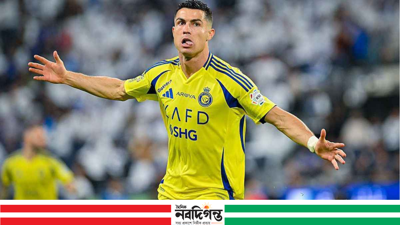 রোনালদোর জোড়া গোলে আল নাসরের জয়