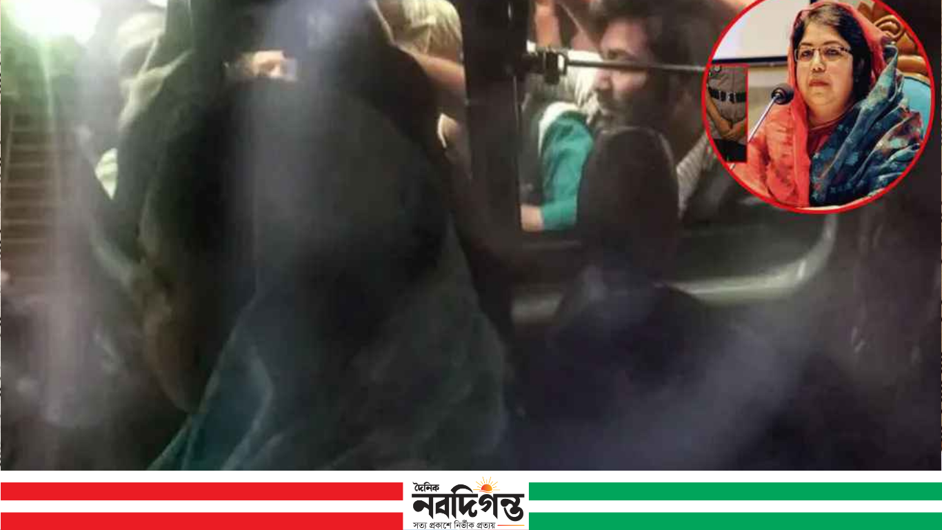 কড়া নিরাপত্তায় আদালতে শিরীন শারমিন