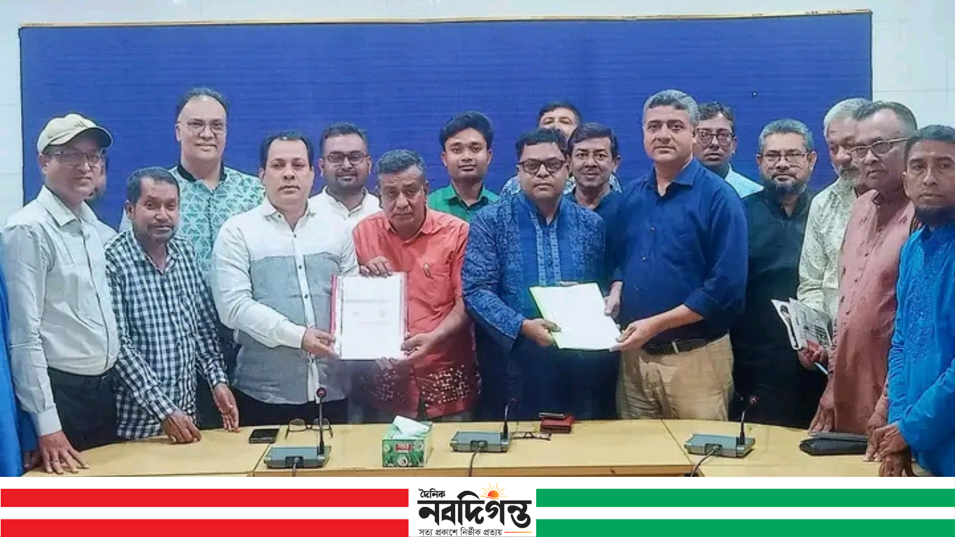 খুলনা প্রেসক্লাবের নবনির্বাচিত কমিটির দায়িত্ব গ্রহণ