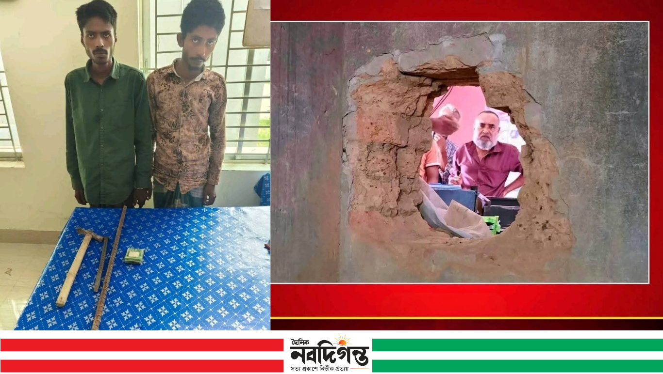 ধামইরহাটে দোকান চুরির ঘটনায় ২৪ ঘণ্টায় দুই চোর গ্রেপ্তার, টাকা উদ্ধার