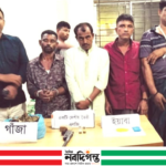 কোম্পানীগঞ্জে পুলিশের অভিযানে অস্ত্র, ইয়াবা ও গাঁজা উদ্ধার, আটক ৬