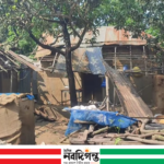 তানোরে ঝড়-বৃষ্টিতে ক্ষয়ক্ষতি, ভেঙে পড়ল বিদ্যুতের খুঁটি