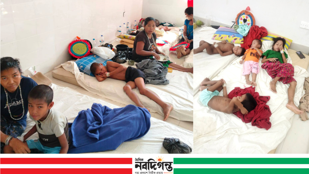 আলীকদমে হামের প্রাদুর্ভাব: ৩১ শয্যার হাসপাতালে শতাধিক রোগী, কুরুকপাতায় চরম সংকট