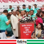 সাংবাদিকদের অধিকার নিশ্চিতে জাতীয় প্রেস ক্লাবের সামনে সমাবেশ