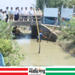 পাইকগাছায় খাল থেকে অবৈধ নেট পাটা অপসারণ