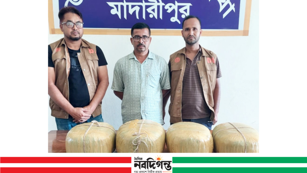 মাদারীপুরে ডিবির অভিযানে মাদকসহ দুইজন গ্রেফতার
