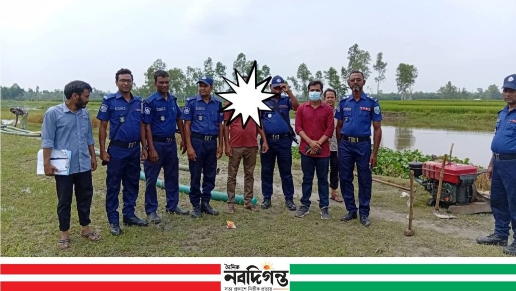 গঙ্গাচড়ায় অবৈধ বালু উত্তোলনে ৬০ হাজার টাকা জরিমানা