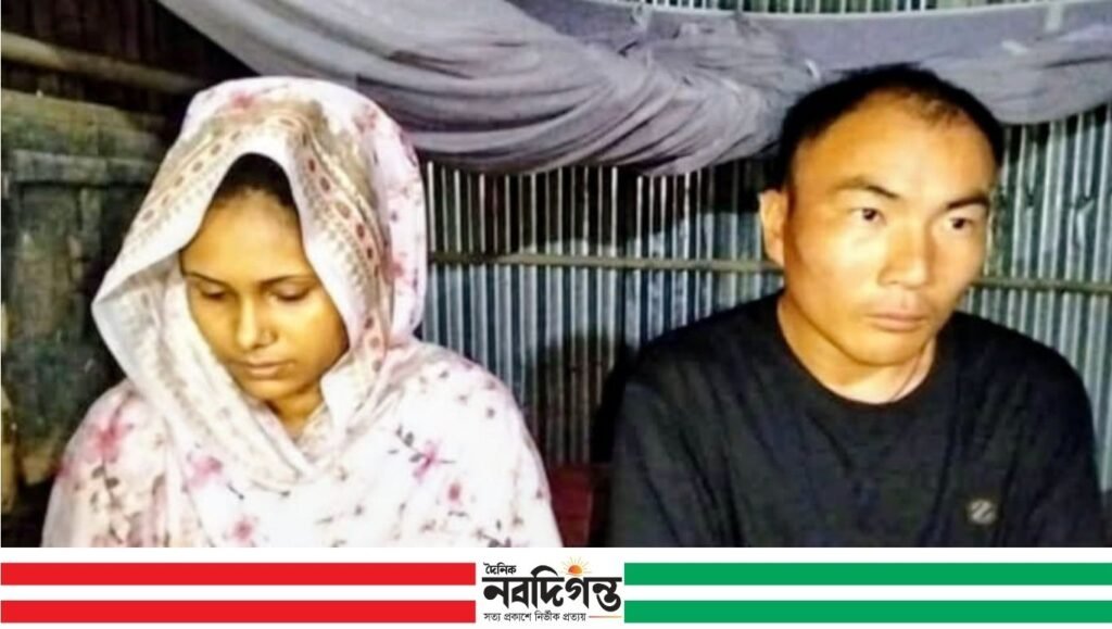 ভালোবাসার টানে চীন থেকে ফুলবাড়ীতে, কুড়িগ্রামের মোরশেদাকে বিয়ে করলেন আন হুং ওয়েই