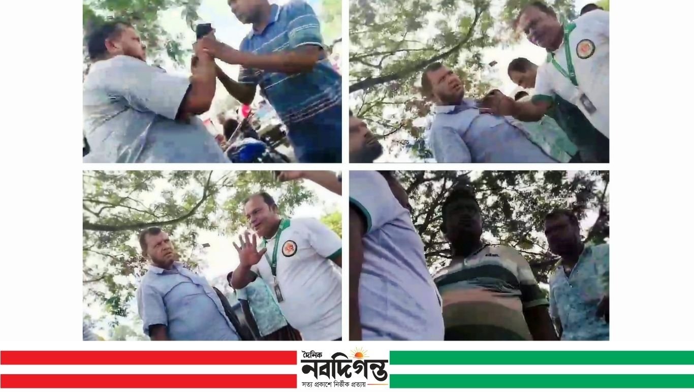 নলডাঙ্গায় বিএনপি-যুবদলের নেতাদের দ্বারা হেনস্থার স্বীকার সাংবাদিকরা,থানায় অভিযোগ