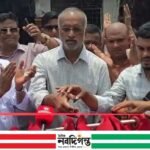 কটিয়াদিতে সড়ক উদ্বোধন করলেন জেলা পরিষদ প্রশাসক