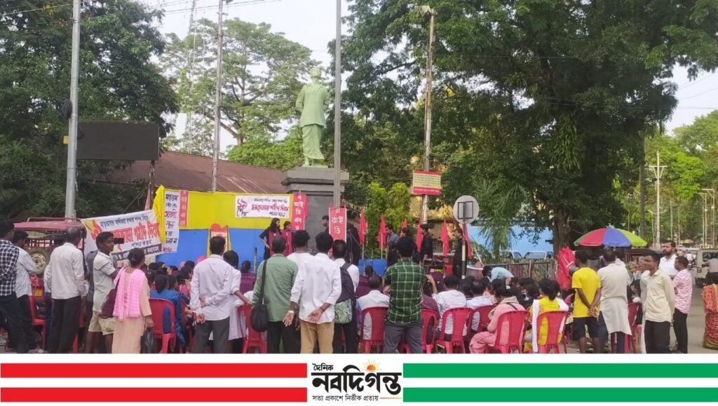 মাতৃভাষা আন্দোলনের শহীদদের স্মরণে আসামে দিনব্যাপী শ্রদ্ধাঞ্জলি অনুষ্ঠান ও মিছিল