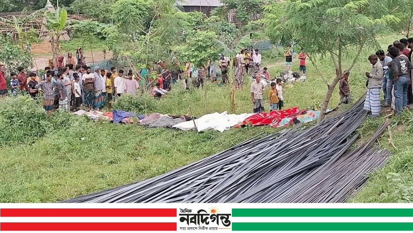 টাঙ্গাইলে রড বোঝাই ট্রাক উল্টে মারা গেল ১৭ জন: শোকের ছায়া নওগাঁর মান্দায়