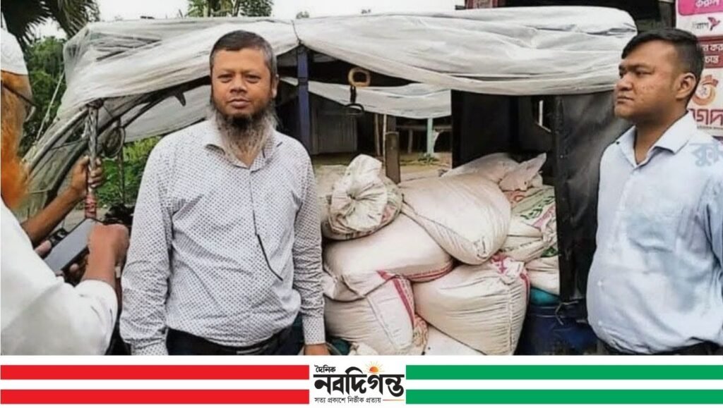 উলিপুরে ভিজিএফ চাল জব্দ: আত্মসাতের অভিযোগে যুবদল নেতা