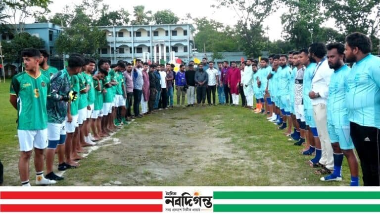টাঙ্গাইলের কালিহাতীতে অনুষ্ঠিত হচ্ছে “সিংনা মিনি ফুটবল টুর্নামেন্ট-২০২৬” এর চূড়ান্ত ম্যাচ