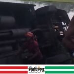 পলাশবাড়ীতে বাস খাদে পড়ে নারী নিহত, আহত ১২