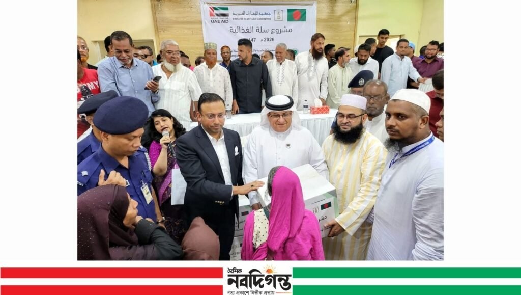 বিশ্বনাথে খাদ্যসামগ্রী বিতরণে হুমায়ুন কবির: উন্নয়নে আন্তরিক প্রধানমন্ত্রী