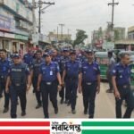 পুলিশ সপ্তাহ উপলক্ষে বাহুবল মডেল থানা পুলিশের বিশেষ মহড়া অনুষ্ঠিত