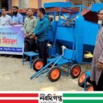 ঠাকুরগাঁওয়ে কৃষকদের মাঝে ভার্মি কম্পোস্ট মেশিন বিতরণ