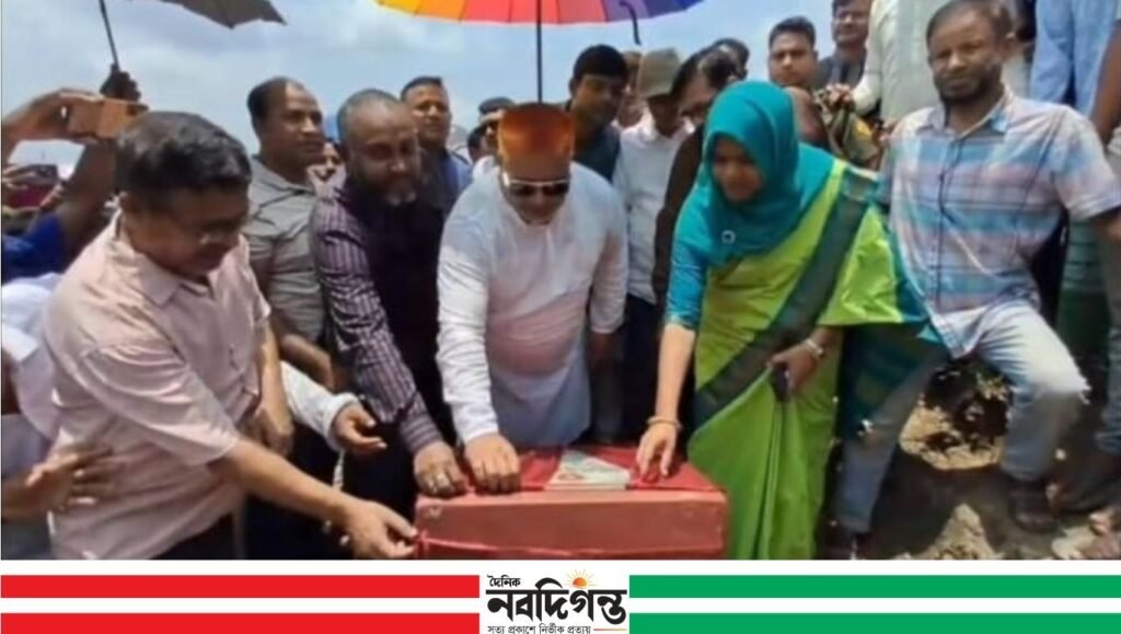 নাসিরনগরে ৩ কিমি সড়ক উন্নয়ন কাজের উদ্বোধন ও মাদকবিরোধী আলোচনা সভা