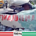 স্বামীর মৃতদেহ ফিরিয়ে আনার পথে সড়ক দুর্ঘটনায় স্ত্রী মারা যান