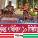 কুমিল্লা সীমান্তে বিজিবির অভিযানে কোটি টাকার টাপেন্টাডল ও ভারতীয় মোবাইল উদ্ধার
