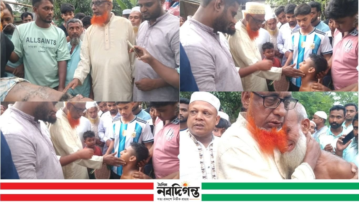 পত্নীতলায় বজ্রপাতে নিহত জুয়েলের পরিবারের পাশে ইঞ্জি: এনামুল হক এমপি