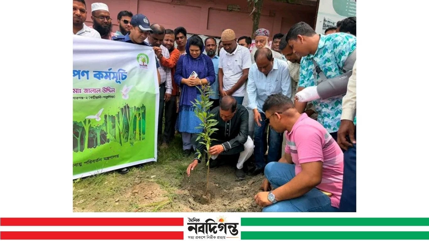 প্রধানমন্ত্রী তারেক রহমানের উদ্যোগে কটিয়াদীতে বৃক্ষরোপণ কর্মসূচির উদ্বোধন