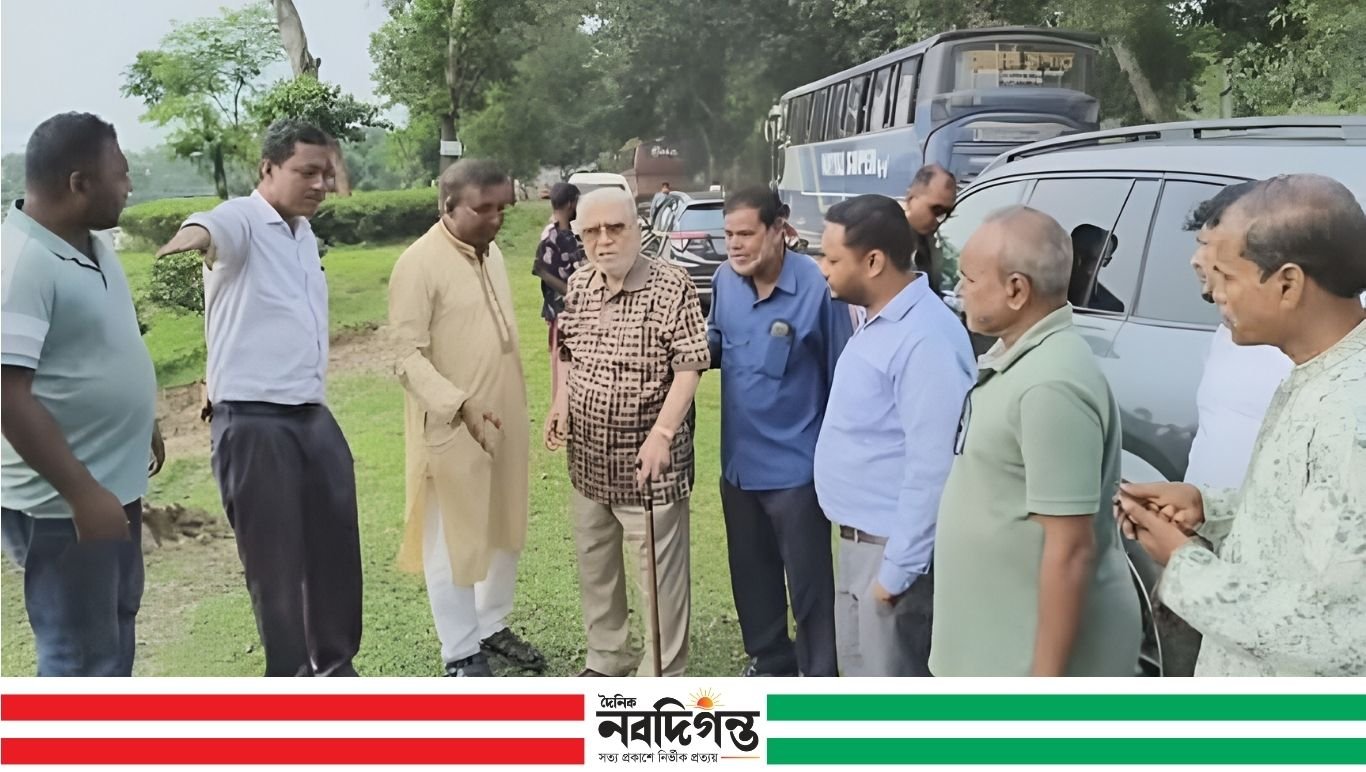 চুনারুঘাটে ভাঙনকবলিত এলাকা পরিদর্শন, সড়ক-সেতু রক্ষায় দ্রুত পদক্ষেপের নির্দেশ