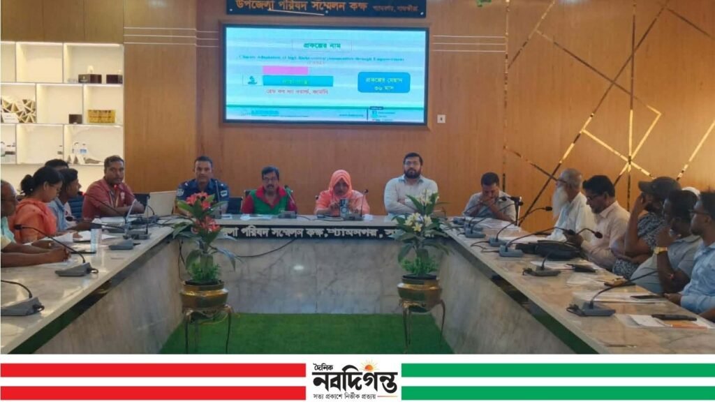 শ্যামনগরে জলবায়ু ঝুঁকি মোকাবিলায় কেয়ার প্রকল্পের অবহিতকরণ সভা অনুষ্ঠিত