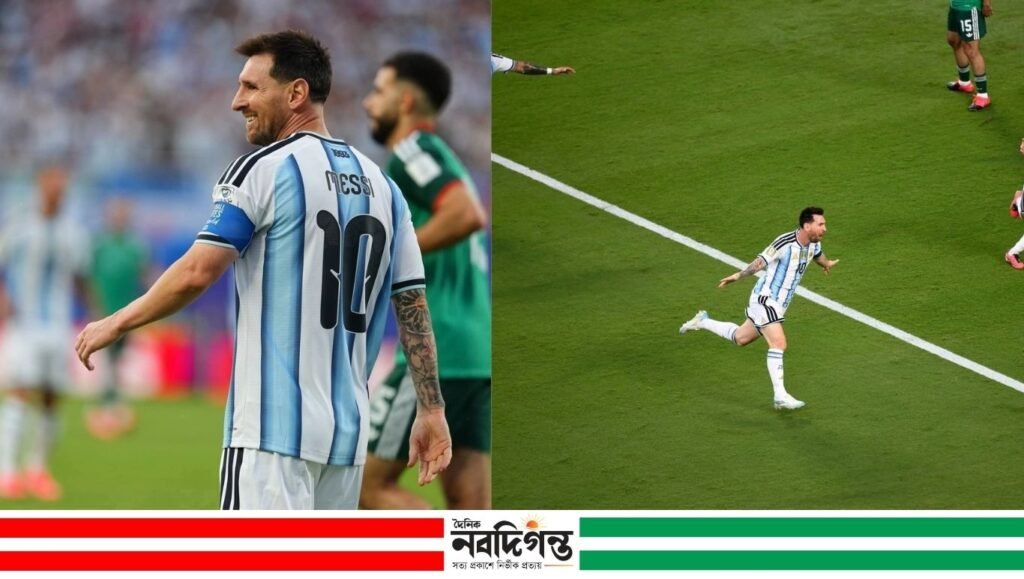 বয়স বাড়ে, মেসির জাদু ফুরায় না; ফুটবল ইতিহাসে অনন্য এক অধ্যায়