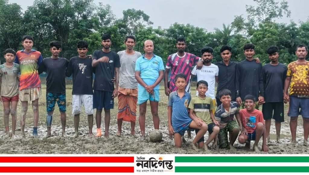 মাদকমুক্ত সমাজ গঠনে জেলেখালী ভাই ভাই সংঘের প্রীতি ফুটবল টুর্নামেন্ট আয়োজন